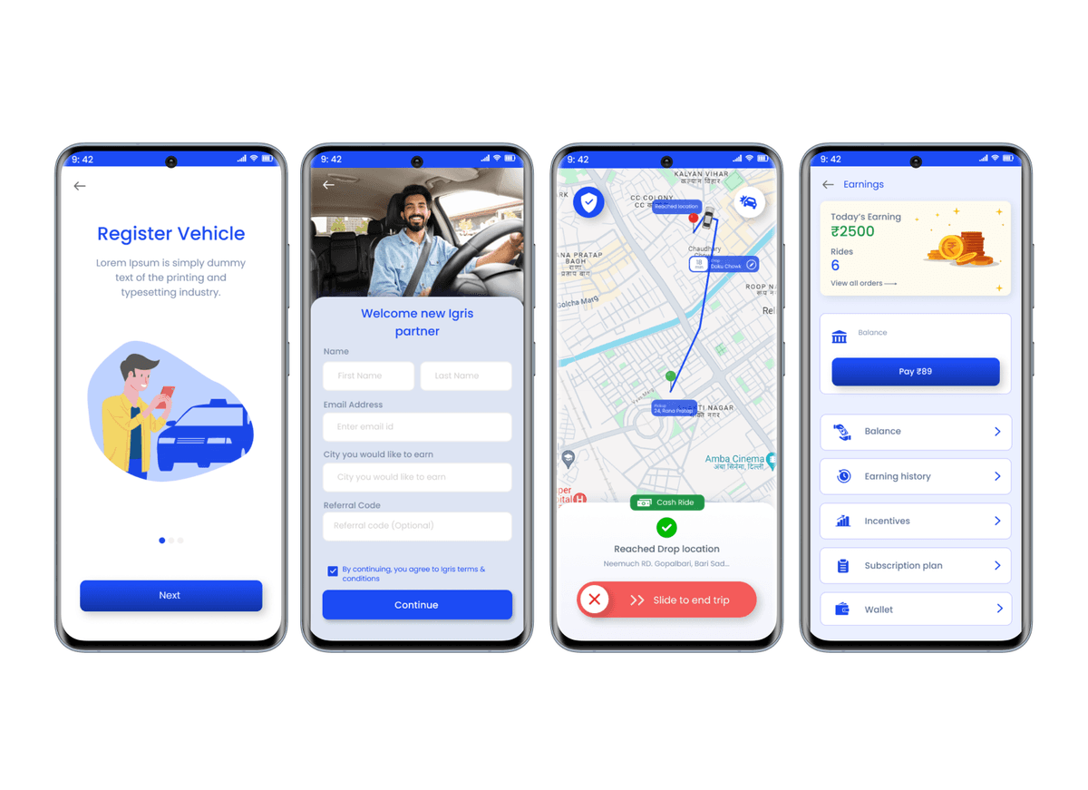 Igris Pilot - Driver App