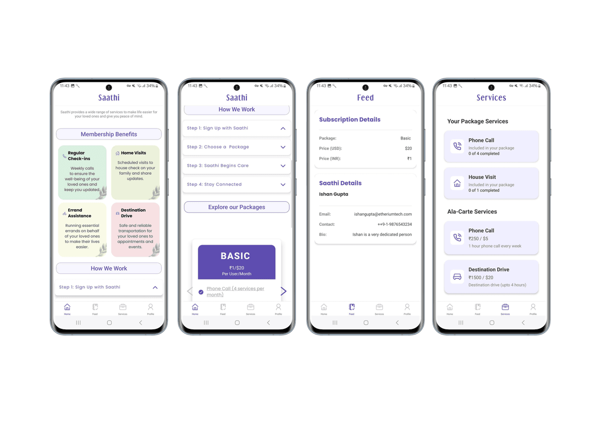 Saathi (Elderly Care)